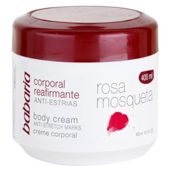 Babaria Rosa Mosqueta crema de corp pentru fermitatea pielii cu extracte de trandafiri salbatici 400 ml
