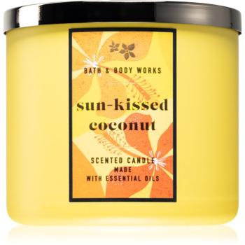 Bath & Body Works Sun-Kissed Coconut lumânare parfumată 411 g
