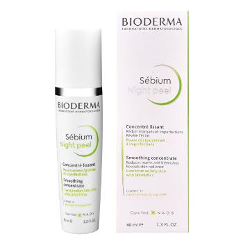 Bioderma Ser de noapte pentru piele cu efect de peeling (Sebium Night Peel Smoothing Concentrate ) 40 ml