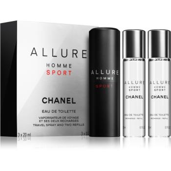 Chanel Allure Homme Sport Eau de Toilette pentru bărbați 3 x 20 ml