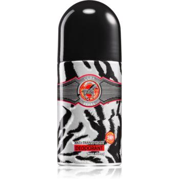 Cuba Jungle Zebra deodorant antiperspirant roll-on pentru femei 50 ml