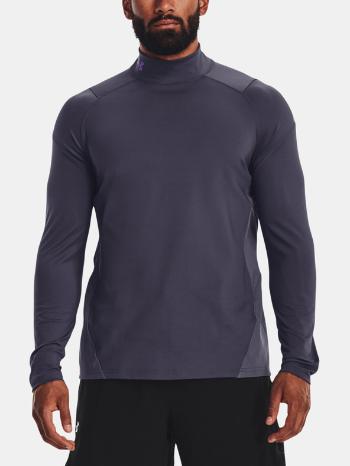 Under Armour UA ColdGear Rush Mock Tricou Gri