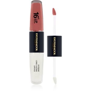 Dermacol 16H Lip Colour ruj rezistent si luciu de buze. culoare 23 2x4 ml