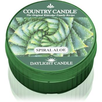 Country Candle Spiral Aloe lumânare 42 g