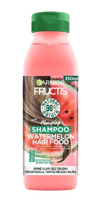 Garnier Șampon fin pentru volumul părului Fructis Hair Food (Watermelon Plumping Shampoo) 350 ml