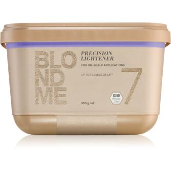 Schwarzkopf Professional Blondme Precision Lightener 7 strălucitor premium cu conținut de argilă 350 ml