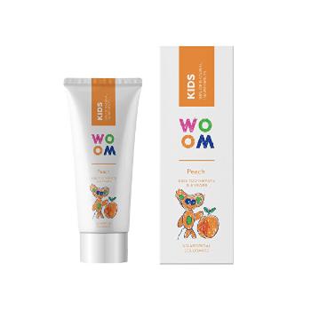 WOOM Pastă de dinți pentru copii Kids Peach (Kids Toothpaste 3-8 Years) 50 ml