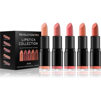 Revolution PRO Lipstick Collection set de rujuri 5 bucati culoare Bare 5 buc
