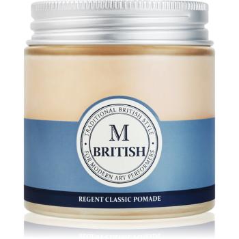 BRITISH M Regent Classic Pomade produs ce intareste textura parului cu pomada 100 g