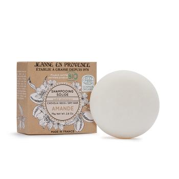 Jeanne En Provence Șampon organic solid Migdale (Solid Shampoo) 100 g