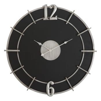 Ceas de perete Mauro Ferretti Glam, ø 60 cm, negru