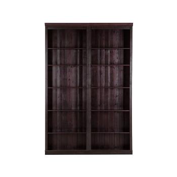 Bibliotecă maro din lemn de pin 148x223 cm Anita – Støraa