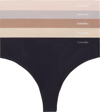 Calvin Klein 5 PACK - chiloți tanga pentru femei QD3556E-NP1 M