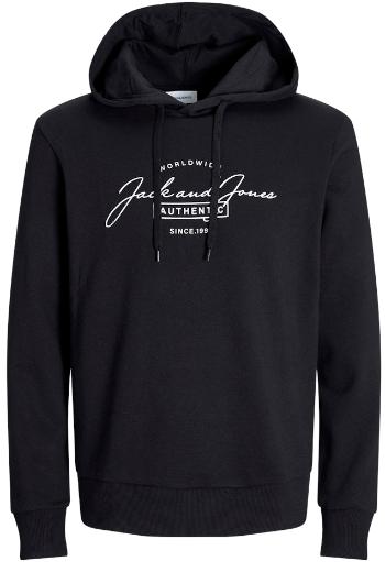 Jack&Jones Hanorac pentru bărbați JJFERRIS Standard Fit 12256838 Black L