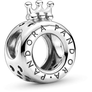 Pandora Mărgea din argint cu coroană Crown O 799036C00