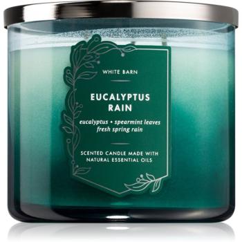 Bath & Body Works Eucalyptus Rain lumânare parfumată V. 411 g