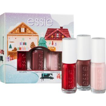 Essie  Mini Triopack lac de unghii editie limitata Christmas 3x5 ml