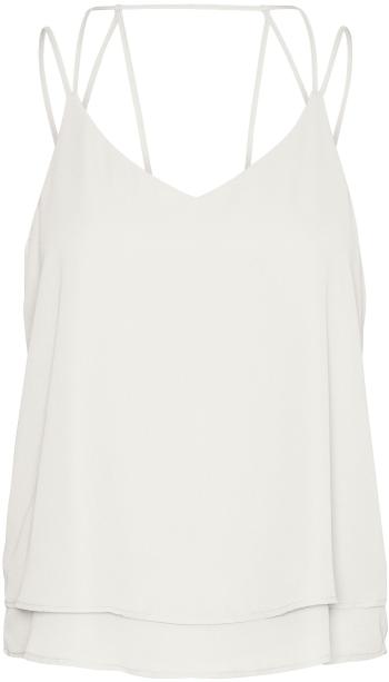 Vero Moda Tricou pentru femei VMPOEL Relaxed Fit 10248451 Cloud Dancer M