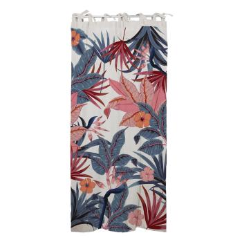 Perdea din bumbac Madre Selva Chic Jungle, 134 x 250 cm