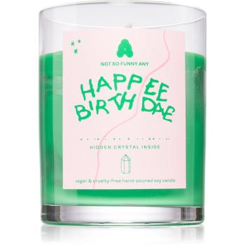 Not So Funny Any Crystal Candle Hapee Birthdae lumânare cu cristale 220 g