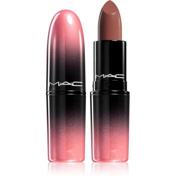 MAC Cosmetics  Love Me Lipstick ruj satinat culoare Coffee & Cigs 3 g