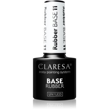 Claresa UV/LED Base Rubber baza gel pentru unghii culoare 11 5 g