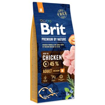 Pachet 2 x Brit Premium by Nature Adult M, 8 kg