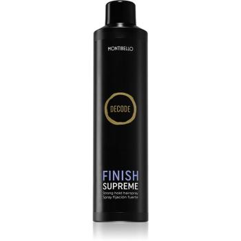 Montibello Decode Finish Supreme Spray fixativ cu fixare puternică rezistent la umezeala 400 ml