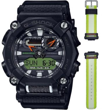 Casio SET G-SHOCK Original Heavy Duty SET GA-900E-1A3ER (647) + curea de rezervă