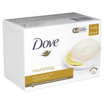 Dove Cremă cu ulei de argan comprimat 4 x 90 g