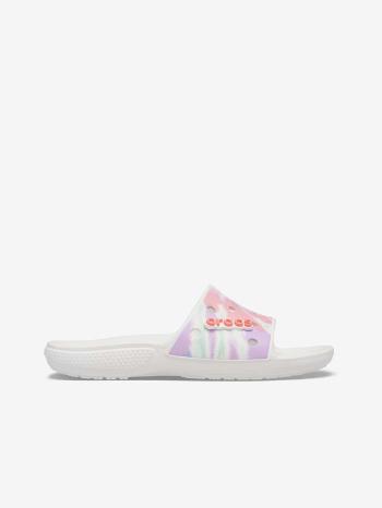 Crocs Tie Dye Papuci Alb