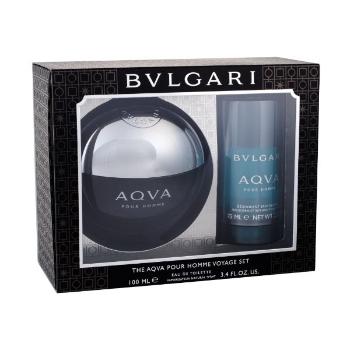 Bvlgari Aqva Pour Homme - EDT 100 ml + deodorant solid 75 ml
