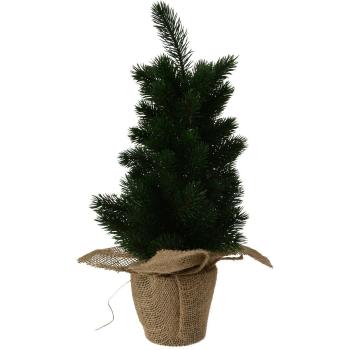 Decorațiune pom înzăpezit Molid verde închis, 45 cm