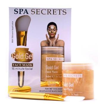 XPel Mască de față din gel cu aplicator SPA Secrets Gold (Face Mask) 140 ml