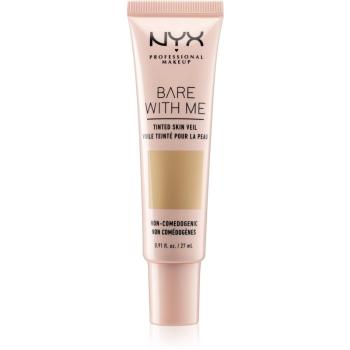 NYX Professional Makeup Bare With Me Tinted Skin Veil make-up cu textura usoara culoare 02 Vanilla Nude 27 ml