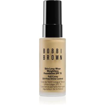 Bobbi Brown Mini Skin Long-Wear Weightless Foundation machiaj persistent SPF 15 culoare Sand 13 ml