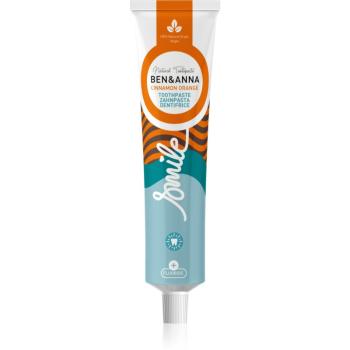 BEN&ANNA Toothpaste Cinnamon Orange pastă de dinți naturală 75 ml