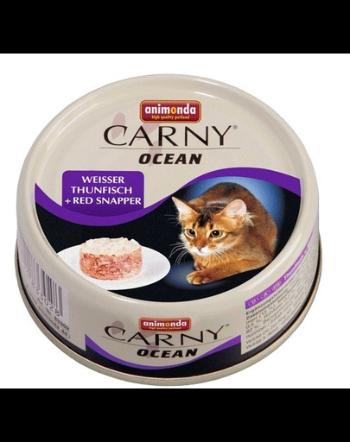 ANIMONDA Carny Ocean Hrana umeda cu ton pentru pisici adulte 6 x 80g