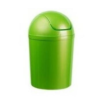 Coș cosmetic de gunoi Aldotrade Swing 5 l,verde