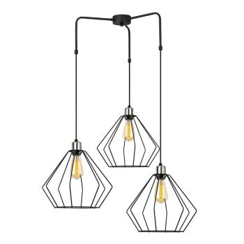 Lustră metalică Opviq lights Fedros, negru