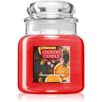 Country Candle Cranberry Orange lumânare parfumată 453 g