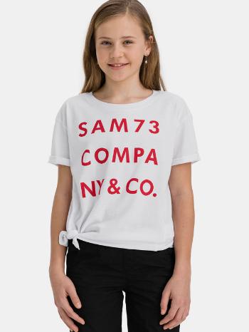 Sam 73 Tricou pentru copii Alb