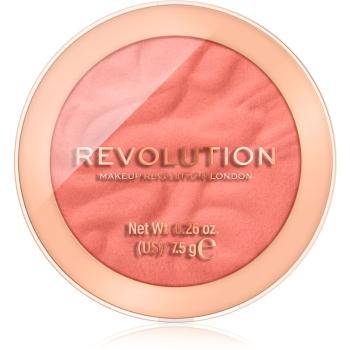 Makeup Revolution Reloaded Blush rezistent culoare Baked Peach 7.5 g