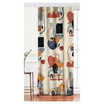 Draperie din amestec de bumbac Minimalist Home World, 140 x 260 cm