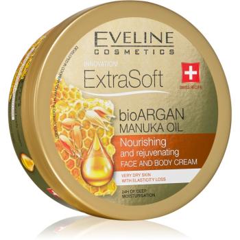 Eveline Cosmetics Extra Soft hidratare pentru fata si corp cu ulei de argan 175 ml