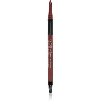 Gosh The Ultimate Lip Liner creion contur pentru buze, waterproof cu ascutitoare culoare 005 Chestnut 0.35 g