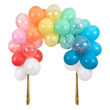 Accesorii pentru petreceri 40 buc. Rainbow Balloon Arch – Meri Meri