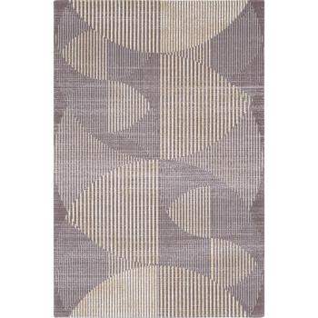 Covor gri din lână 133x180 cm Shades – Agnella