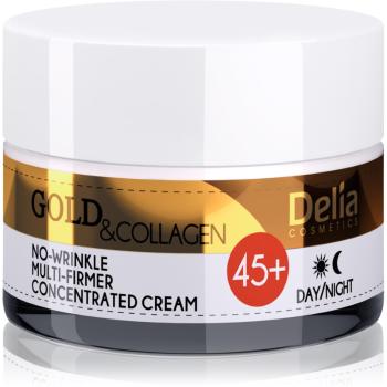 Delia Cosmetics Gold & Collagen 45+ crema fermitate anti-rid 50 ml