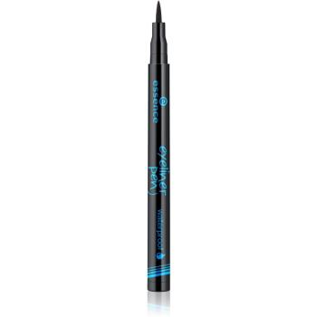 Essence Eyeliner Pen eyeliner rezistent la apă culoare 01 Black 1 ml